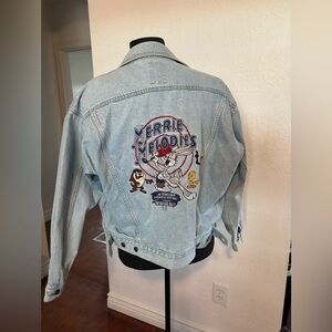Vintage Warner Bros. Light Blue Merrie Melodies Jacket
